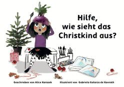 Buchcover: Hilfe, wie sieht das Christkind aus?